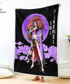 Boa Hancock Moon Style One Piece Anime Blanket 1 gpfiqh.jpg