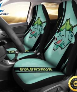 Bulbasaur Pokemon Car Seat Covers Style Custom For Fans