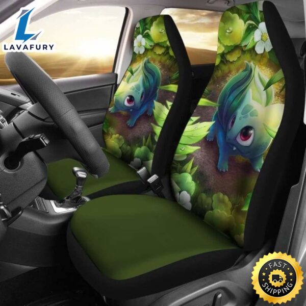 Bulbasaur Pokemon Car Seat Covers Universal