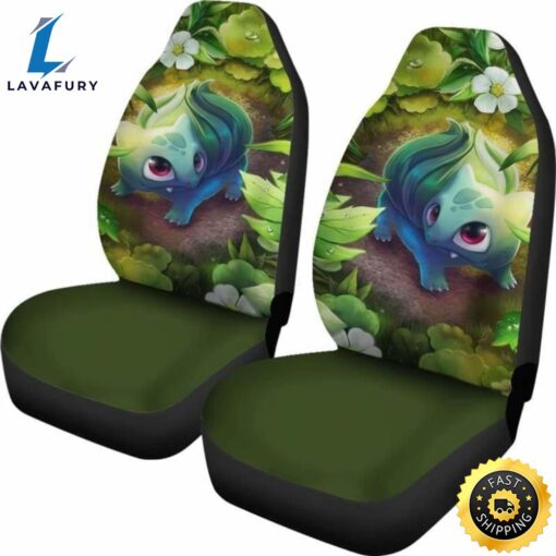 Bulbasaur Pokemon Car Seat Covers Universal