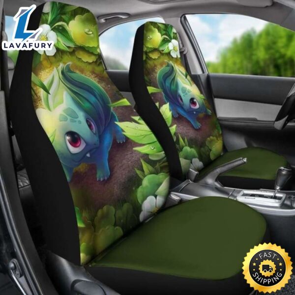 Bulbasaur Pokemon Car Seat Covers Universal