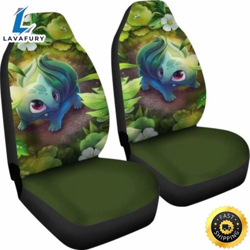 Bulbasaur Pokemon Car Seat Covers Universal