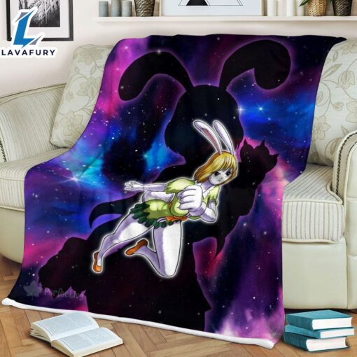 Carrot Fleece Galaxy One Piece Anime Blanket