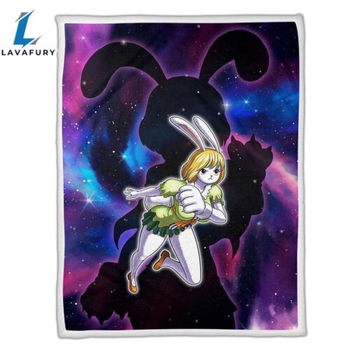 Carrot Fleece Galaxy One Piece Anime Blanket