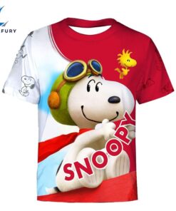 Cartoon Character Snoopy Fly Hoodie…