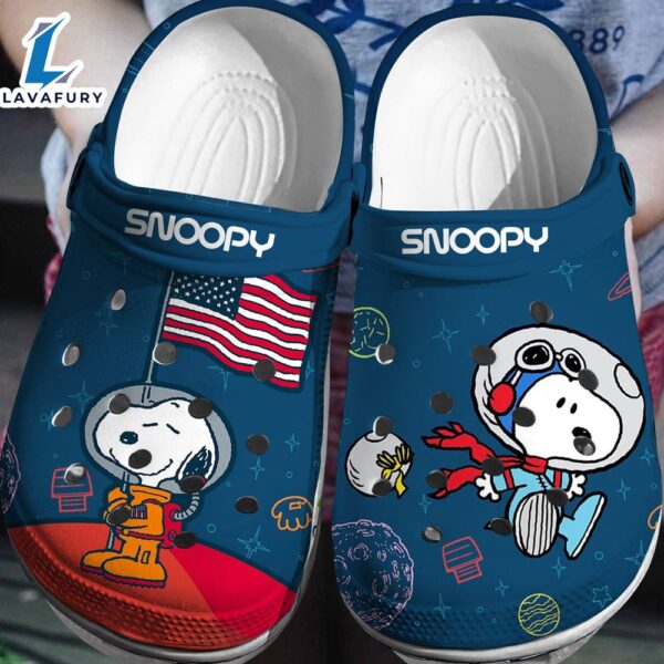Cartoon Snoopy Dog Crocs 3D Clog Shoes