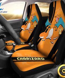 Charizard Pokemon Car Seat Covers…