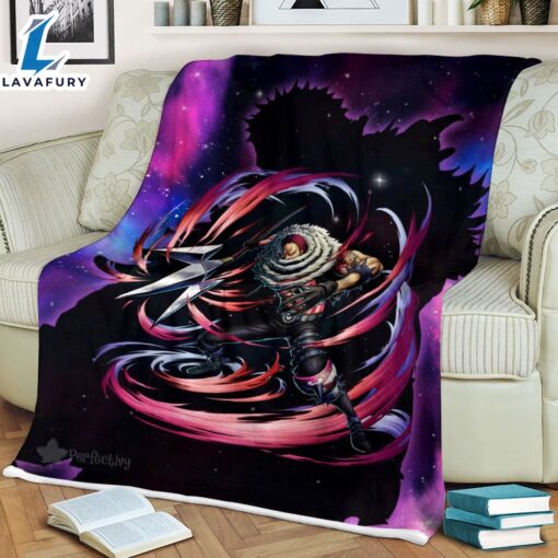 Charlotte Katakuri Fleece Galaxy One Piece Anime Blanket