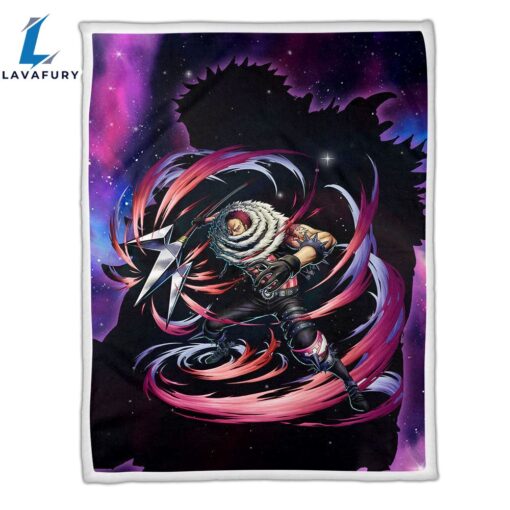 Charlotte Katakuri Fleece Galaxy One Piece Anime Blanket