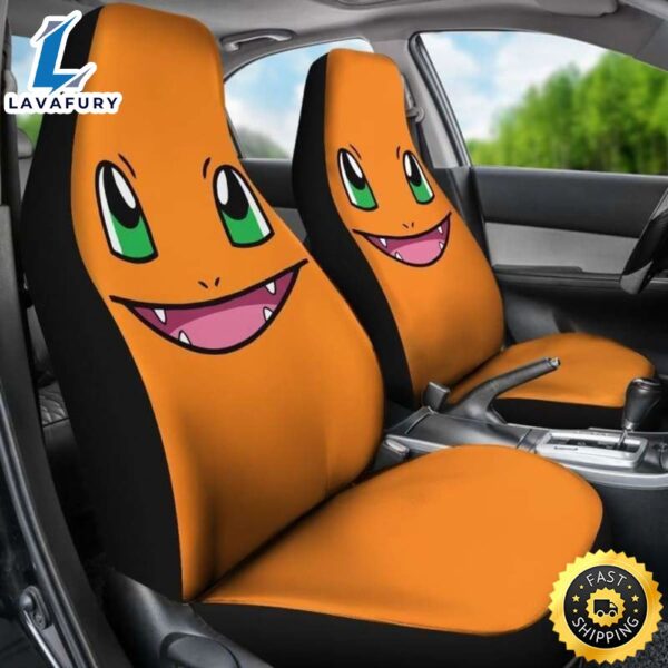 Charmander Pokemon Car Seat Covers Universal