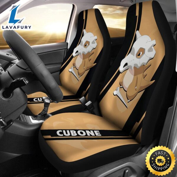 Cubone Pokemon Car Seat Covers Style Custom For Fans