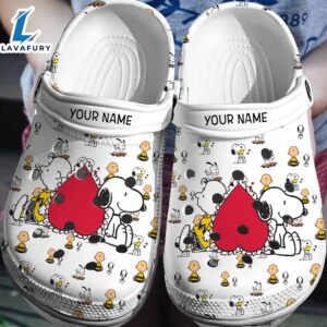 Custom Name Charlie Snoopy Crocs…