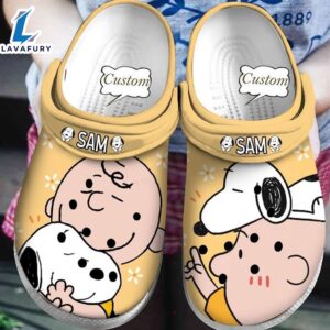 Custom Name Snoopy Crocs Shoes…