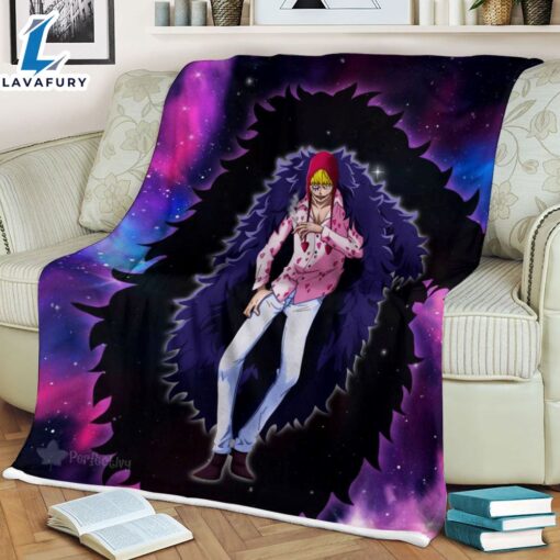 Donquixote Rosinante Fleece Galaxy One Piece Anime Blanket