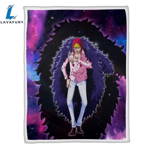 Donquixote Rosinante Fleece Galaxy One Piece Anime Blanket