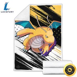 Dragonite Pokemon Anime Pokemon Blanket 3 h5lipo.jpg