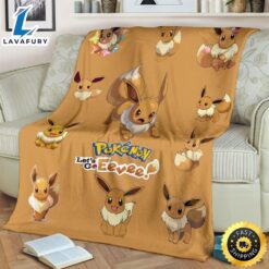 Eevee For Fan Gift Pokemon Blanket 2 vgwer5.jpg