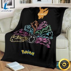 Eevee Funny For Fan Pokemon Blanket 2 hkmgcg.jpg