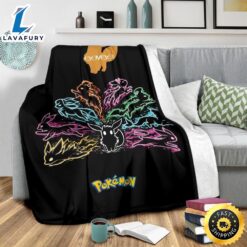 Eevee Funny For Fan Pokemon Blanket 3 zanovn.jpg