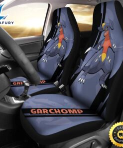 Garchomp Pokemon Car Seat Covers Style Custom For Fans