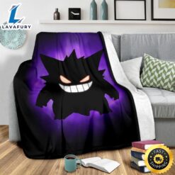 Gengar For Fan Gift Idea Pokemon Blanket 2 nhcmje.jpg