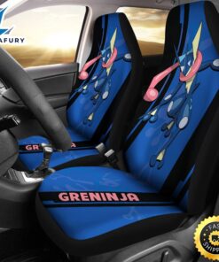 Greninja Pokemon Car Seat Covers Style Custom For Fans