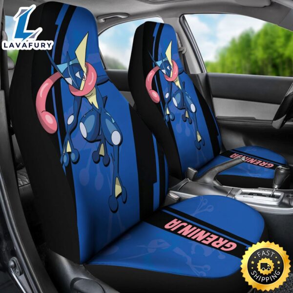 Greninja Pokemon Car Seat Covers Style Custom For Fans