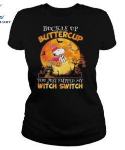 Halloween Snoopy Buckle Up Buttercup…