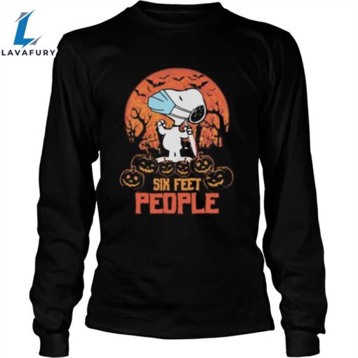 Halloween Snoopy Six Feet People Pumpkins Unisex Shirt