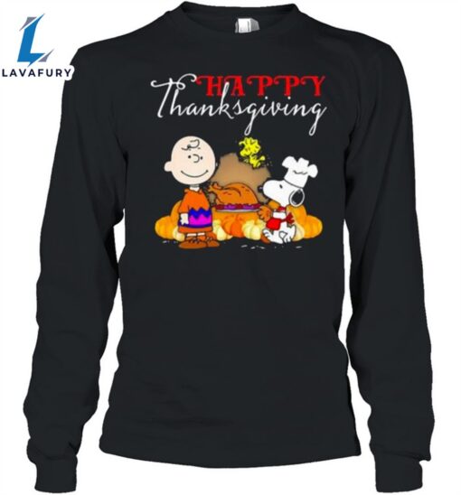 Happy Thanksgiving Halloween Snoopy Charlie Unisex Shirt