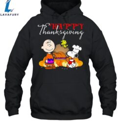 Happy Thanksgiving Halloween Snoopy Charlie Unisex Shirt 3 dqcco2.jpg