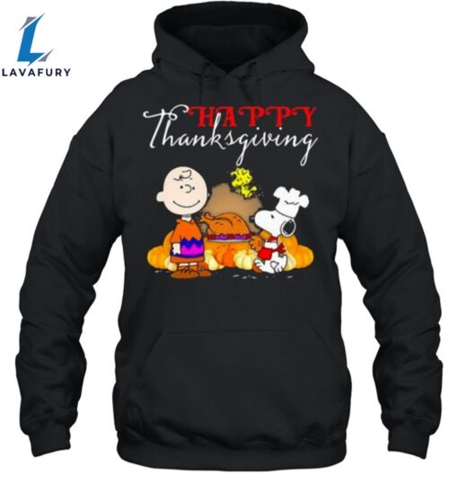 Happy Thanksgiving Halloween Snoopy Charlie Unisex Shirt