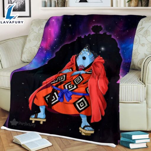 Jinbe Fleece Galaxy One Piece Anime Blanket