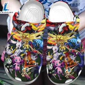 Legendary Pokemon Clogs Shoes