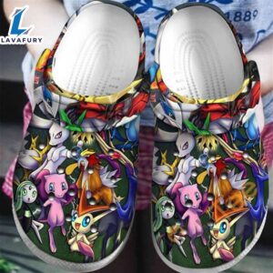 Legendary Pokemon Crocs Crocband Shoes Clogs Custom Name For Men Women And Kids