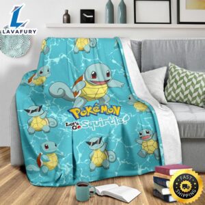 Let s Go Squirtle Pokemon Funny Gift Idea Pokemon Blanket 3 pedngp.jpg