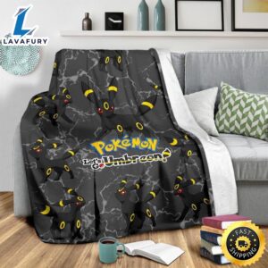Let s Go Umbreon Pokemon Fan Gift Idea Pokemon Blanket 3 dmezme.jpg