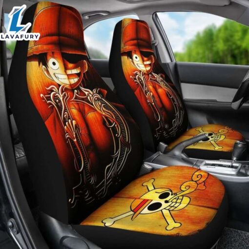 Luffy One Piece Car Seat Covers Universal Fit