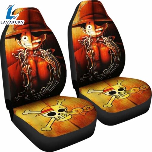 Luffy One Piece Car Seat Covers Universal Fit