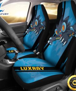 Luxray Pokemon Car Seat Covers Style Custom For Fans