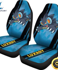 Luxray Pokemon Car Seat Covers Style Custom For Fans 2 kqcnuy.jpg