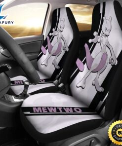 Mewtwo Pokemon Car Seat Covers Style Custom For Fans