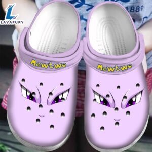 Mewtwo Pokemon So Cute Pink Clogs Shoes