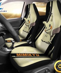 Mimikyu Pokemon Car Seat Covers Style Custom For Fans