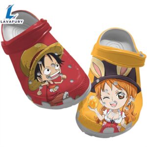 Monkey D Luffy And One Piece Anime Clog Shoes