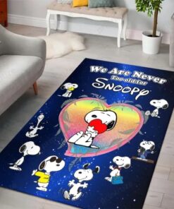 Movies Tv Shows We Are Never Too Old For Snoopy Fleece Rug