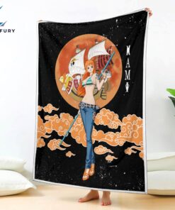 Nami Moon Style One Piece Anime Blanket 1 qlzohe.jpg