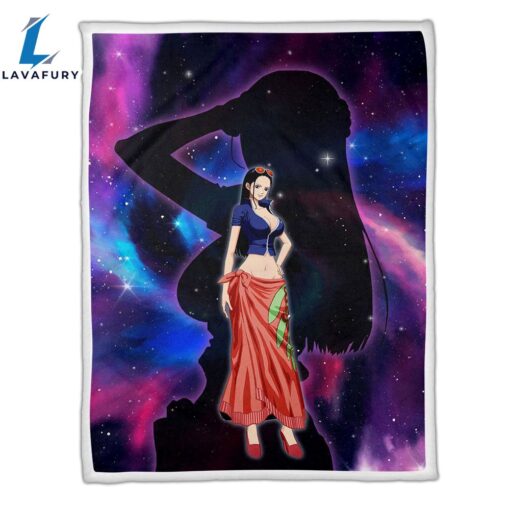 Nico Robin Fleece Galaxy One Piece Anime Blanket