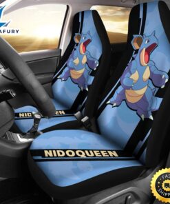 Nidoqueen Pokemon Car Seat Covers Style Custom For Fans