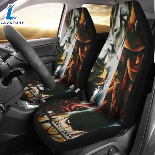 One Peace Anime Car Seat Covers Universal Fit